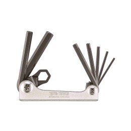 Teng Tools Klucze trzpieniowe sześciokątne (imbusowe) w zestawie 2,5-10 mm 231810201