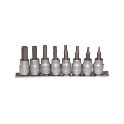 Teng Tools Zesatw nasadek trzpieniowych 6-kątnych calowych z chwytem 3/8" 68830207 Teng Tools Zesatw nasadek trzpieniowych 6-kątnych calowych z chwytem 3/8" 68830207