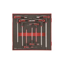 Teng Tools Zestaw 7 kluczy trzpieniowych sześciokątnych z rękojeścią poprzeczną TEDHEX7 238320105