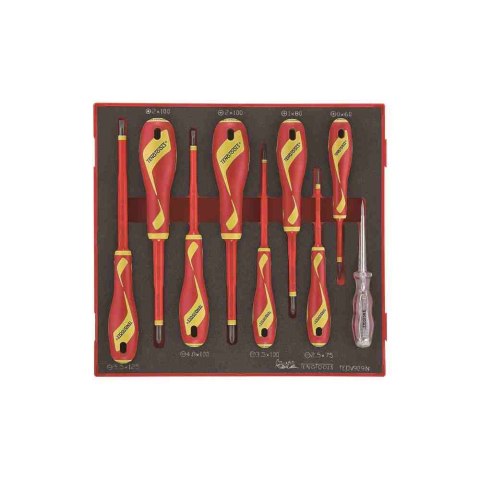 Teng Tools Zestaw 9 wkrętaków 1000V TEDV909N 238400105