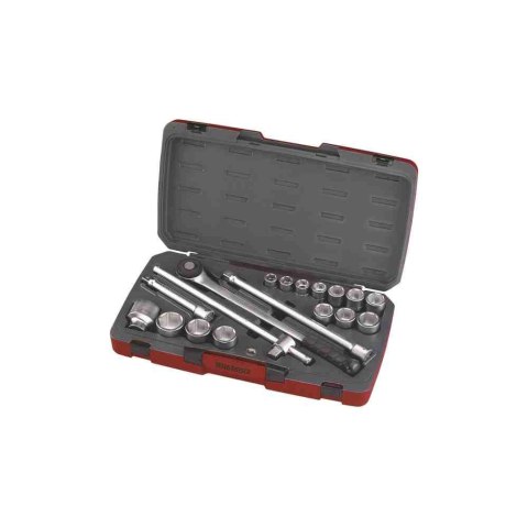 Teng Tools Zestaw narzędzi nasadowych. Z chwytem kwadratowym 3/4". T3418-6 167380104