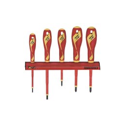 Teng Tools Zestaw wkrętaków 1000 V na wieszaku ściennym WALLRACK 174520106