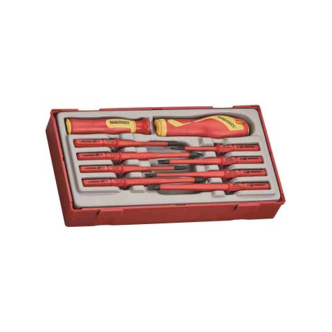 Teng Tools Zestaw wkrętaków na 1000 V TTV710N 282670108 Teng Tools Zestaw wkrętaków na 1000 V TTV710N 282670108