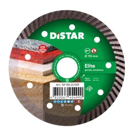Distar Tarcza diamentowa do cięcia kamienia 115mm Turbo ELITE MAX 101 150 23 009
