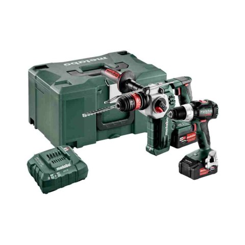 Metabo Zestaw Combo Set 18V Wiertarko-wkrętarka, Kombimłotek 685139650 Metabo Zestaw Combo Set 18V Wiertarko-wkrętarka, Kombimłotek 685139650