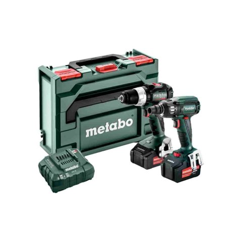 Metabo Zestaw Combo Set 18V wiertarko-wkrętarka, zakrętarka udarowa 685189650 Metabo Zestaw Combo Set 18V wiertarko-wkrętarka, zakrętarka udarowa 685189650