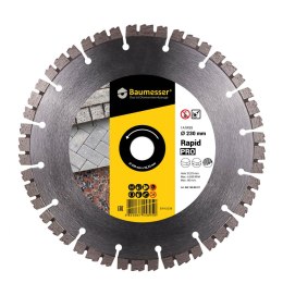 Baumesser Tarcza diamentowa do cięcia betonu 230mm 1A1RSS Rapid PRO 943 150 80 017