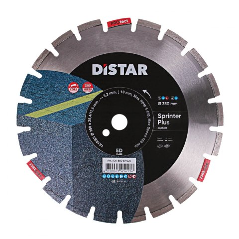 Distar Tarcza diamentowa do cięcia asfaltu 350mm SPRINTER PLUS 1A1RSS 124 850 87 024