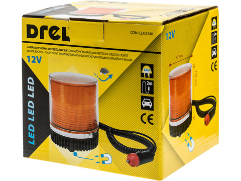 Drel Lampa ostrzegawcza błyskowa kogut LED CON-CLX-4020 Drel Lampa ostrzegawcza błyskowa kogut LED CON-CLX-4020