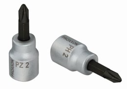 Klucz nasadowy nasadka z końcówką wkrętaka PZ 2 - 3/8 cala Proxxon - 50 mm