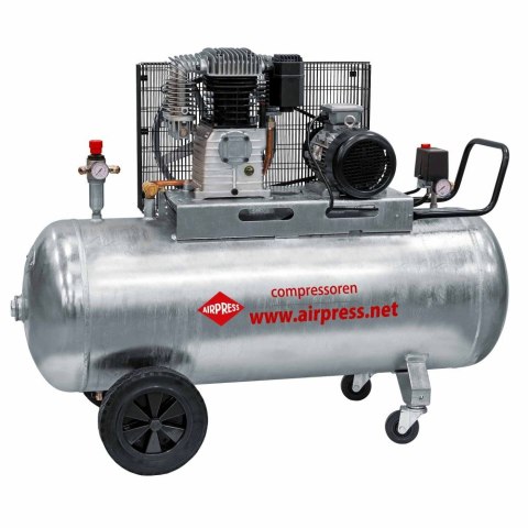 Airpress Kompresor tłokowy sprężarka 400V 11bar 200L GK 700-300 PRO Airpress Kompresor tłokowy sprężarka 400V 11bar 200L GK 700-300 PRO