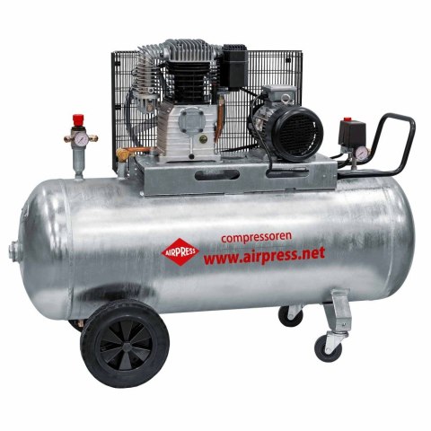 Airpress Kompresor tłokowy sprężarka 400V 11bar 200L GK 700-300 PRO