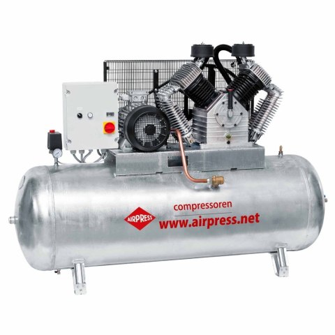 Airpress Kompresor tłokowy sprężarka 400V 11bar 500L GK 2000-500 SD PRO