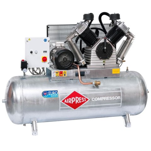 Airpress Kompresor tłokowy sprężarka 400V 11bar 500L GK 2500-500 SD PRO