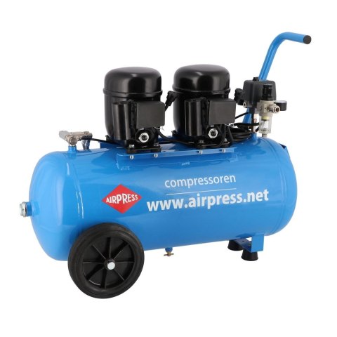Airpress Kompresor tłokowy wyciszony 8bar 50L L 100-50 Airpress Kompresor tłokowy wyciszony 8bar 50L L 100-50