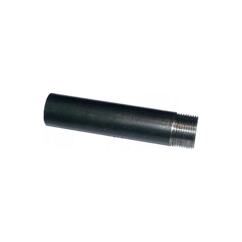 Króciec jednostronnie gwintowany czarny 1" 10cm Króciec jednostronnie gwintowany czarny 1" 10cm