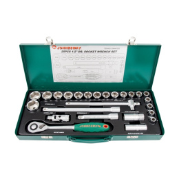 Jonnesway Klucze nasadowe 1/2" zestaw 25szt. S04H4125S