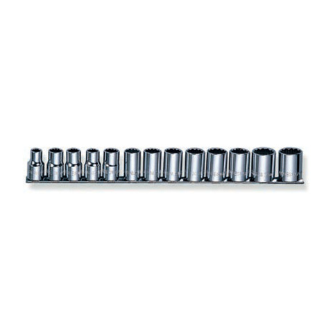 Jonnesway Zestaw kluczy nasadowych dwunastokątnych 1/2" 12-kt 10-24mm S05H4113S Jonnesway Zestaw kluczy nasadowych dwunastokątnych 1/2" 12-kt 10-24mm S05H4113S