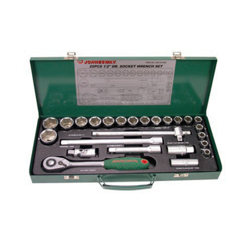 Jonnesway Zestaw kluczy nasadowych 1/2" 25szt. S04H4125S Jonnesway Zestaw kluczy nasadowych 1/2" 25szt. S04H4125S
