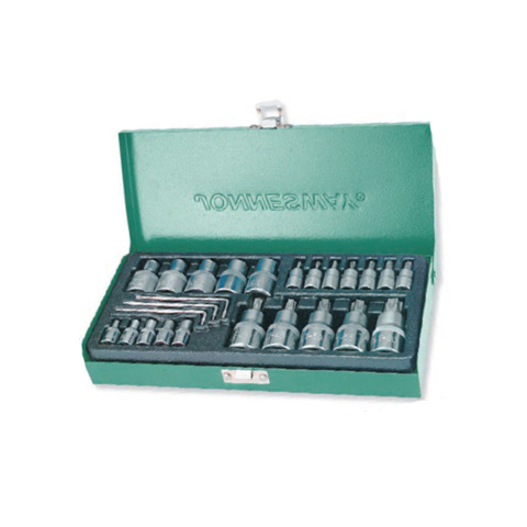 Jonnesway Zestaw kluczy nasadowych wpustowych TORX 1/2" 25szt. S06H425S Jonnesway Zestaw kluczy nasadowych wpustowych TORX 1/2" 25szt. S06H425S