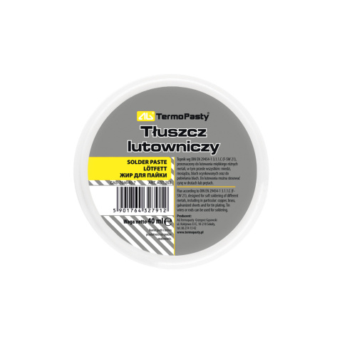 AG Termo Pasty Tłuszcz lutowniczy 40ml 01769