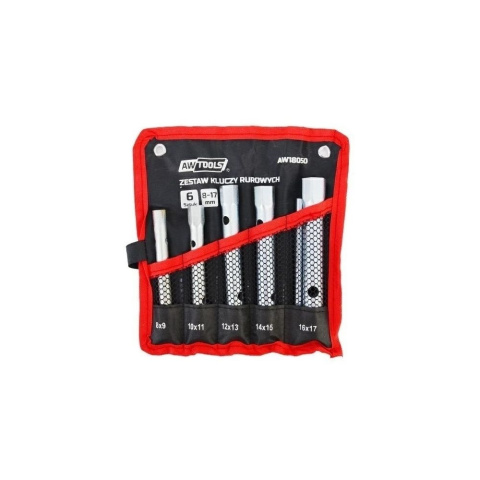 AW Tools Zestaw kluczy rurowych 8-17mm 6el. AW18050 AW Tools Zestaw kluczy rurowych 8-17mm 6el. AW18050
