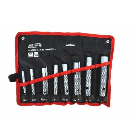 AW Tools Zestaw kluczy rurowych 6-22mm 10el. AW18060 AW Tools Zestaw kluczy rurowych 6-22mm 10el. AW18060