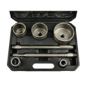 Geko Zestaw otwornic do betonu 9el. 30-100mm G39981 Geko Zestaw otwornic do betonu 9el. 30-100mm G39981