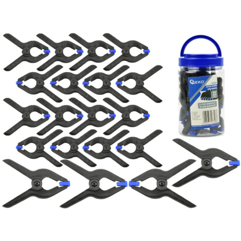 Geko Zestaw ścisków sprężynowych 22szt. G29929