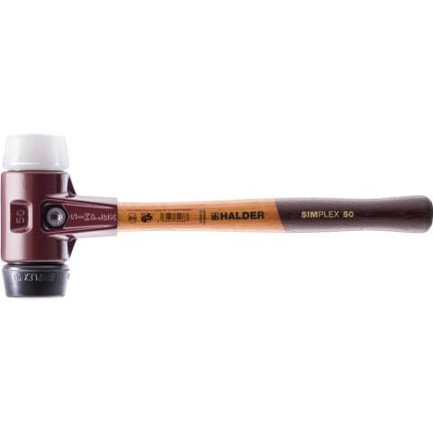 Halder Młotek brukarski Simplex guma superlastik 50mm 3027.050 Halder Młotek brukarski Simplex guma superlastik 50mm 3027.050