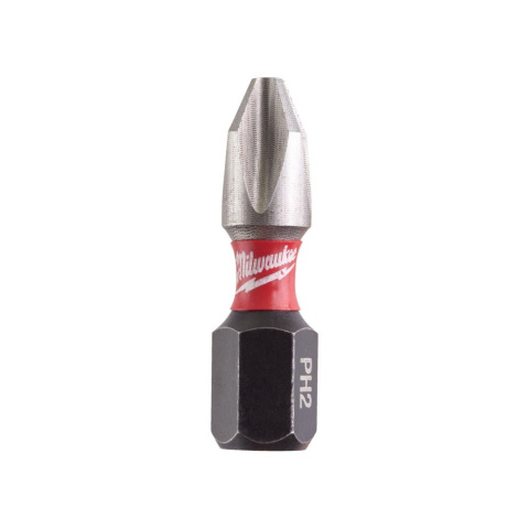 Milwaukee Bit końcówka wkrętakowa PH2 25mm SHOCKWAVE 4932430853 Milwaukee Bit końcówka wkrętakowa PH2 25mm SHOCKWAVE 4932430853