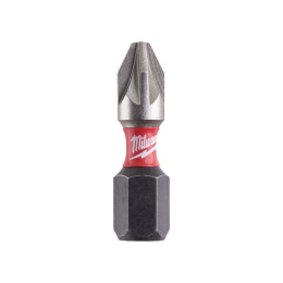 Milwaukee Bit końcówka wkrętakowa PZ2 25mm SHOCKWAVE 4932430864