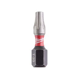 Milwaukee Bit końcówka wkrętakowa Torx T20 25mm SHOCKWAVE 4932430875