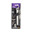 Tajima Nóż z ostrzem łamanym 18mm czarno-baiły DC540N/W1 Tajima Nóż z ostrzem łamanym 18mm czarno-baiły DC540N/W1