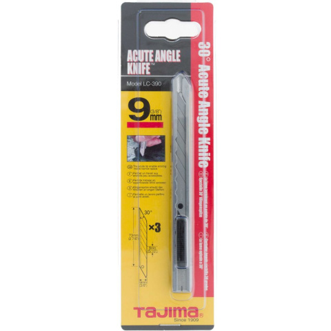 Tajima Nóż z ostrzem łamanym 9mm LC390 Tajima Nóż z ostrzem łamanym 9mm LC390