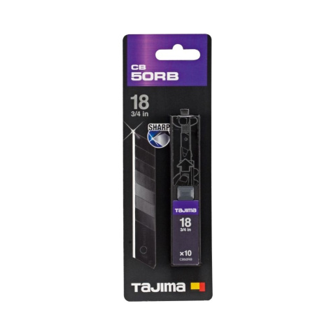 Tajima Ostrza łamane segmentowe Razar Black 18mm CB50RBC