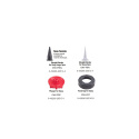 Tajima Wyciskacz do silikonu mas 600ml Convoy Super Sausage Gun 2way CNV-FSP600 Tajima Wyciskacz do silikonu mas 600ml Convoy Super Sausage Gun 2way CNV-FSP600