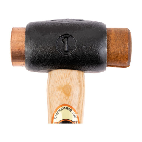 Thor Hammer Młotek podwójny z końcówakmi z miedzi i skóry 2500g THO-527-0154E Thor Hammer Młotek podwójny z końcówakmi z miedzi i skóry 2500g THO-527-0154E