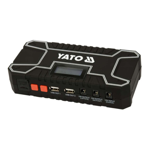 Yato Urządzenie rozruchowe Power Bank 12000mAh z wyświetlaczem YT-83082 Yato Urządzenie rozruchowe Power Bank 12000mAh z wyświetlaczem YT-83082