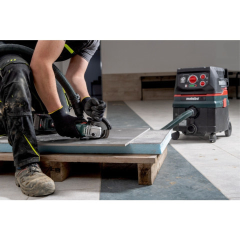 Metabo Szlifierka kątowa akumulatorowa 2x4Ah 18V W 18 L 9-125 602247510 Metabo Szlifierka kątowa akumulatorowa 2x4Ah 18V W 18 L 9-125 602247510