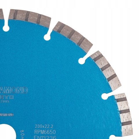 Tarcza diamentowa cięcia betonu zbrojonego 150mm Tarcza diamentowa cięcia betonu zbrojonego 150mm