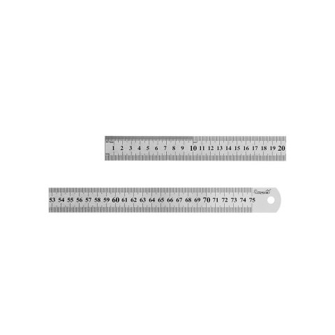 Drel Przymiar kreskowy metryczno-calowy stalowy 750mm CON-MRS-1075 Drel Przymiar kreskowy metryczno-calowy stalowy 750mm CON-MRS-1075