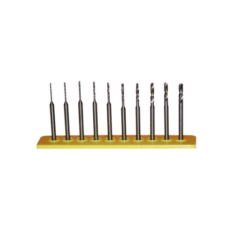 Drel Wiertła mini HSS trzpień 2.35mm 10szt CON-MTA-01 Drel Wiertła mini HSS trzpień 2.35mm 10szt CON-MTA-01
