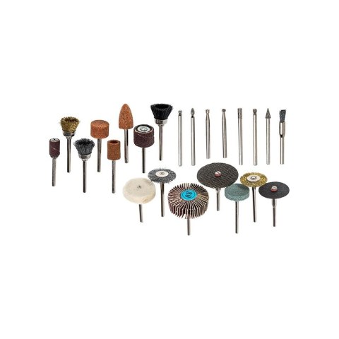 Drel Zestaw mini wiertła, frezy, szczotki 150szt. CON-ATA-1009 Drel Zestaw mini wiertła, frezy, szczotki 150szt. CON-ATA-1009