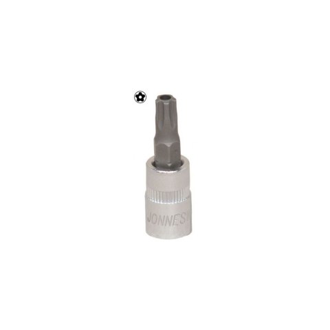 Jonnesway Klucz wpustowy TORX pięciokątny z otworem 1/4" TS10-TS30 Jonnesway Klucz wpustowy TORX pięciokątny z otworem 1/4" TS10-TS30
