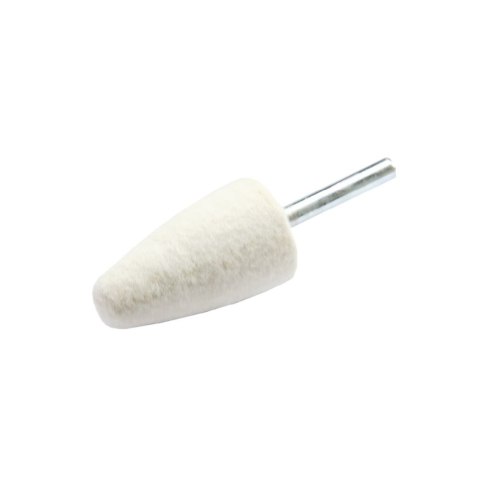 Jufisto Filc polerski stożek na trzpieniu filcówka 30x50mm JU-RFS-3050 Jufisto Filc polerski stożek na trzpieniu filcówka 30x50mm JU-RFS-3050