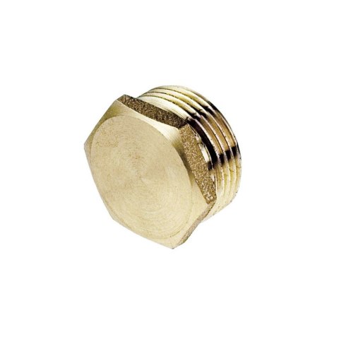 Korek mosiężny zaślepka 1/2" 607.102 Korek mosiężny zaślepka 1/2" 607.102
