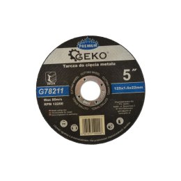 Geko Tarcza do cięcia metalu 125x1mm INOX G78211