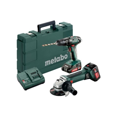 Zestaw narzędzi akumulatorowych Metabo Combo Set 2.4.4 18 V 685089000 Zestaw narzędzi akumulatorowych Metabo Combo Set 2.4.4 18 V 685089000