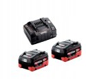 ZESTAW Metabo 2 akumulatory 5,5 Ah LIHD Szybka ładowarka ASC 145 685122000 ZESTAW Metabo 2 akumulatory 5,5 Ah LIHD Szybka ładowarka ASC 145 685122000
